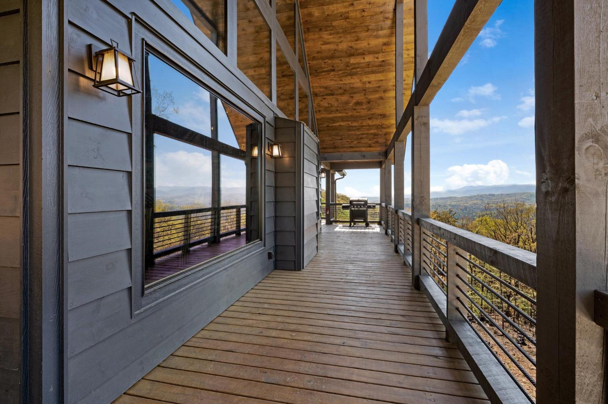 Mountain Air - Luxury Mountain View Cabin Blue Ridge Luaran gambar