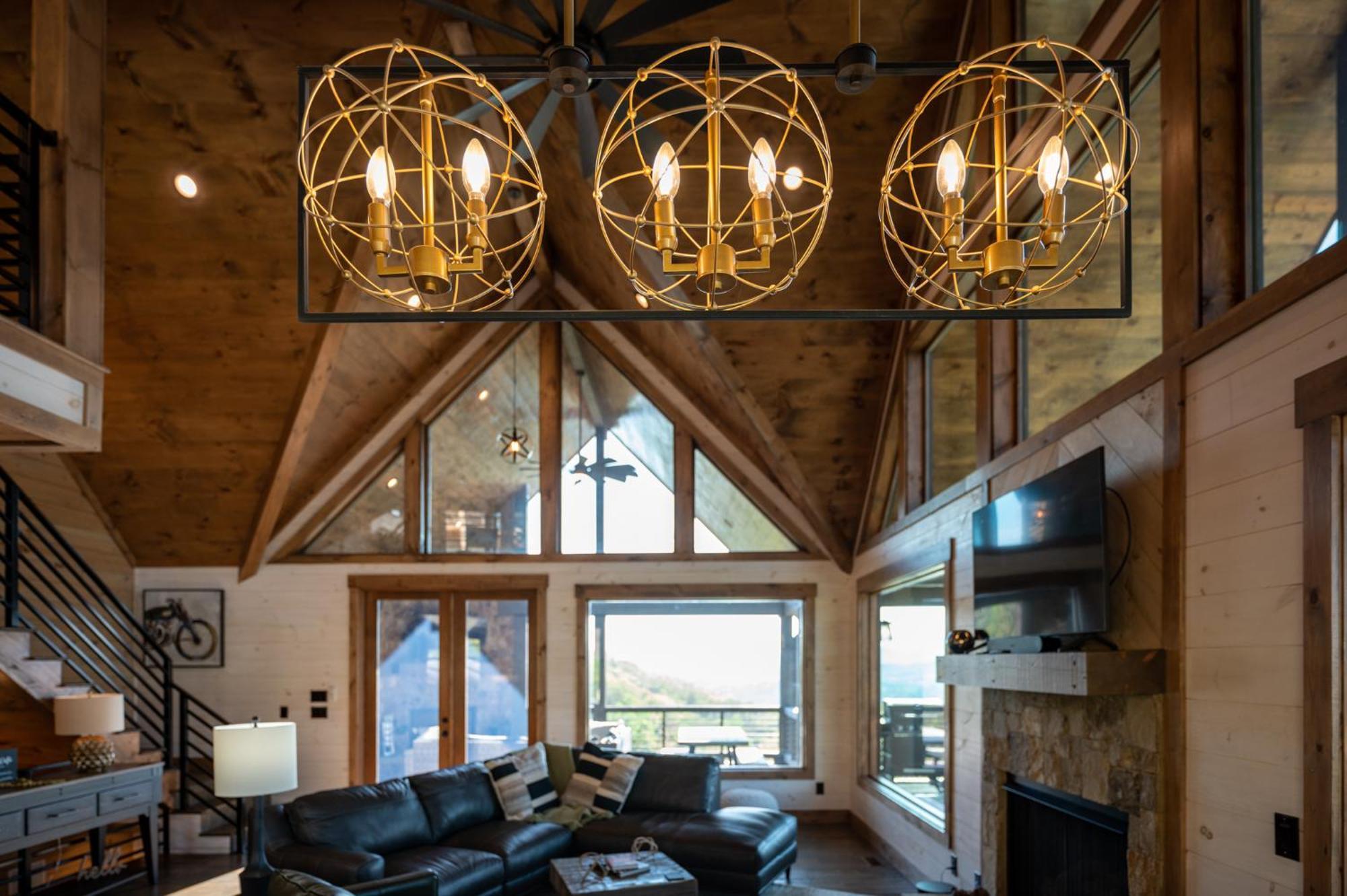 Mountain Air - Luxury Mountain View Cabin Blue Ridge Luaran gambar