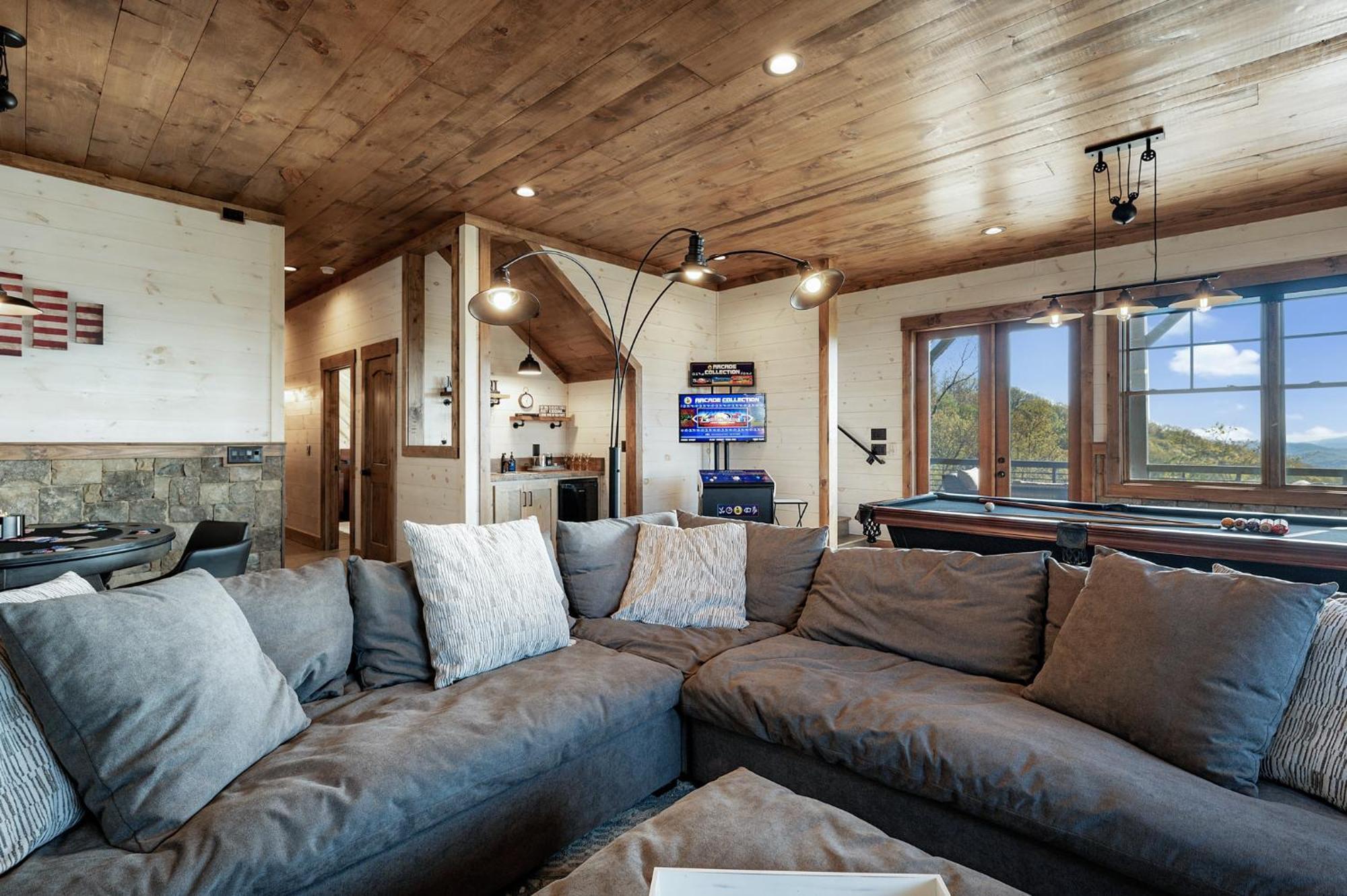 Mountain Air - Luxury Mountain View Cabin Blue Ridge Luaran gambar